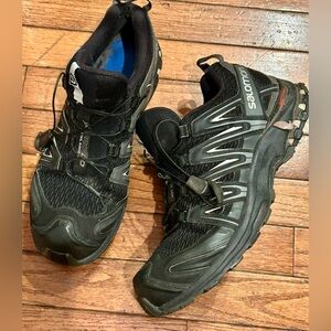 Salomon XA PRO 3D Chassis Trail Running Black Mesh Shoes Men’s EU 44 US 10 M
